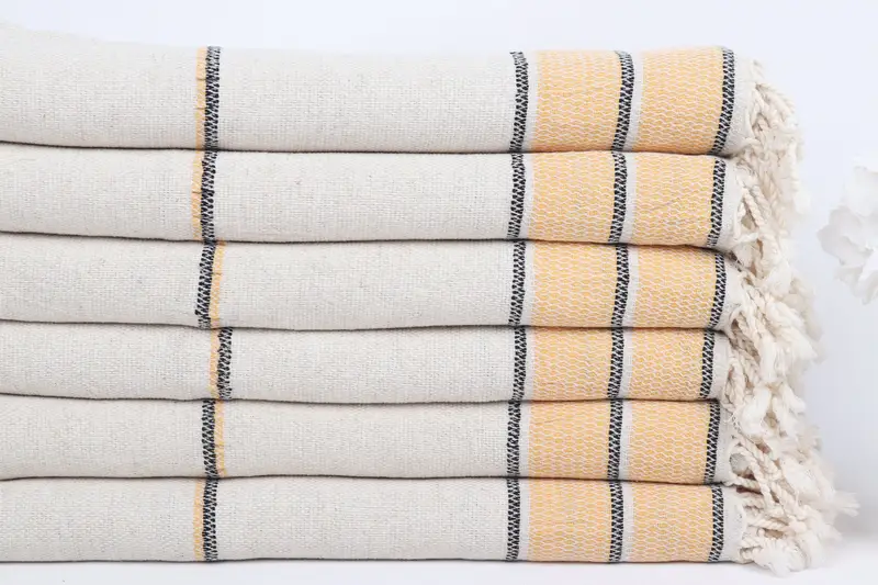 Bachelorette Party Favors, 70x36 Linen Striped Towel, Best Friend Wedding Gift, Personalized Gifts, Monogram Towels, Home Gift, Personalized Towel - 3