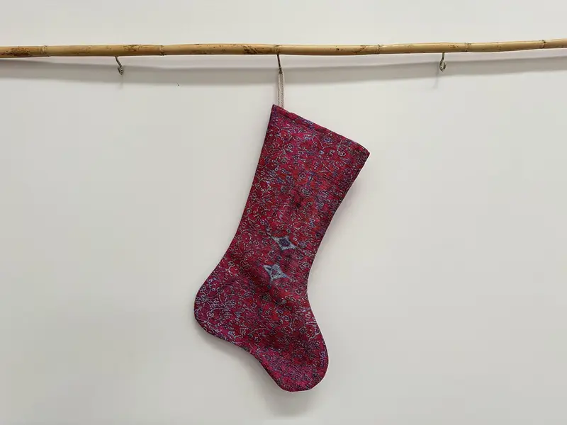 Media tradicional con estampado Kilim: diseño único y comodidad