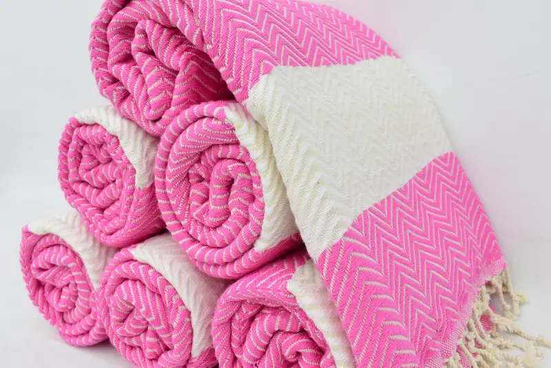 Turkish bath towel for spa, Personalize Gift, Organic Turkish towel, Family Gift Basket, Best Friend Gift, Fouta towel, 70x40 Cotton Zig zag Towel - 8