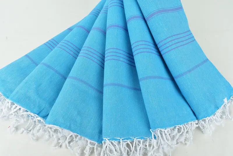 70x40 Cotton Striped Towel, Turkish beach towel, Home Decor Towel, Bachelorette Party Gifts For Bride, Turkish bath towel, Personalized Towel - 4