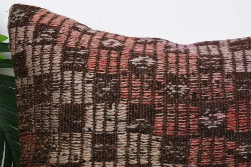 Antique Pillows, Pillow Case, Pillow for Couch, 16x16 Red Cushion Cover, Retro Throw Pillow Cover, Kilim Pillow, Outdoor Bolster Cushion - 2
