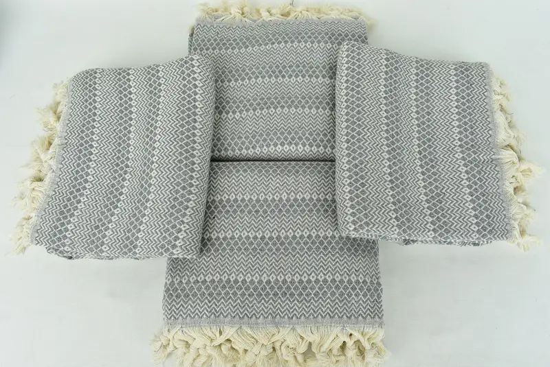 Bridesmaid Favors, Turkish bath towel, Sand-free towel, Girls Weekend Favors, Travel Towel, 70x38 Cotton Diamond Towel, Quick-Dry Beach Towel - 6