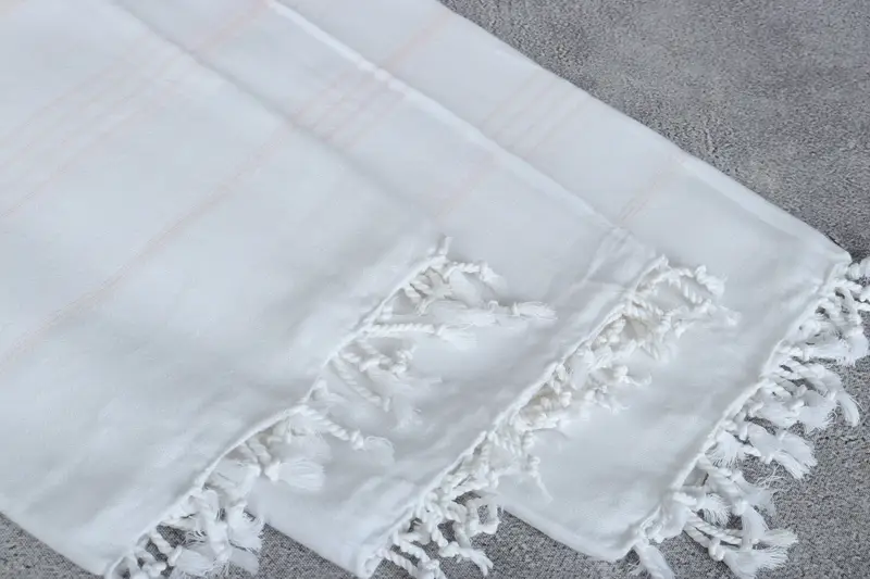 Hammam towel, Turkish Bath Towel USA, Absorbent Turkish towel, 70x40 Cotton Striped Towel, Lightweight towel, Bridal Shower Gifts, Spa Gift Towel - 5