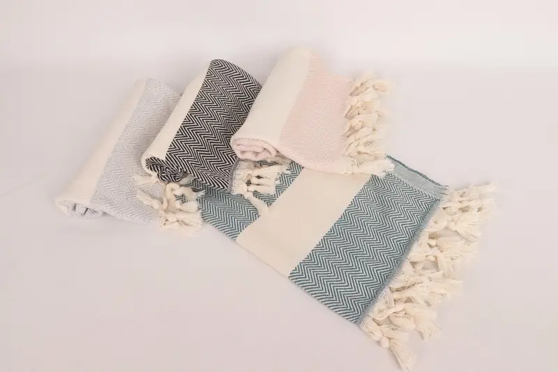 Organic Towel, Personalized Kitchen Towel, 36x18 Cotton Herringbone Towel, Turkish Hand Towel, Bachelorette Party Gifts, Turkish Tea Towel - 5
