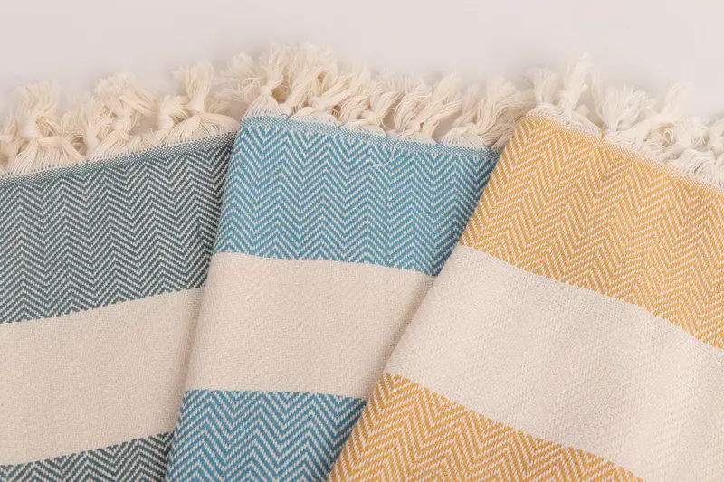Organic Towel, Personalized Kitchen Towel, 36x18 Cotton Herringbone Towel, Turkish Hand Towel, Bachelorette Party Gifts, Turkish Tea Towel - 6
