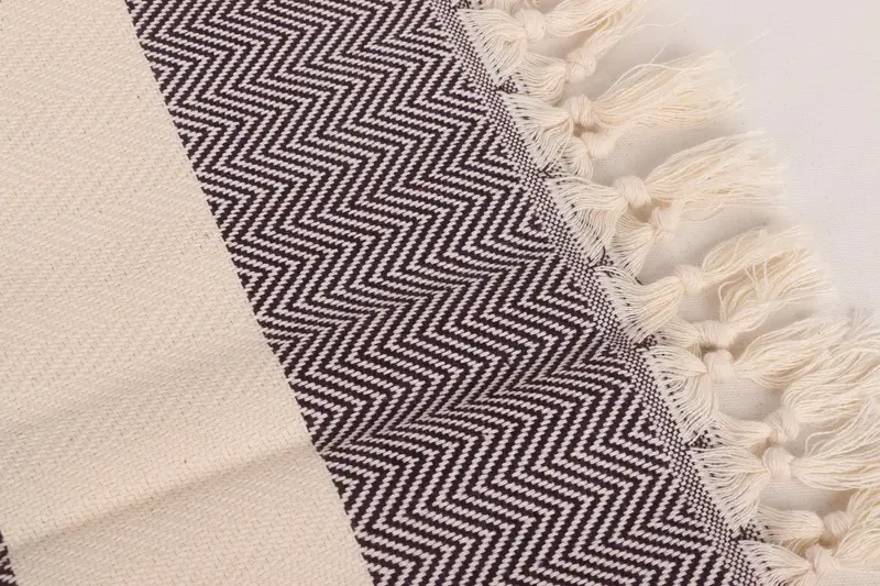 Organic Towel, Personalized Kitchen Towel, 36x18 Cotton Herringbone Towel, Turkish Hand Towel, Bachelorette Party Gifts, Turkish Tea Towel - 8
