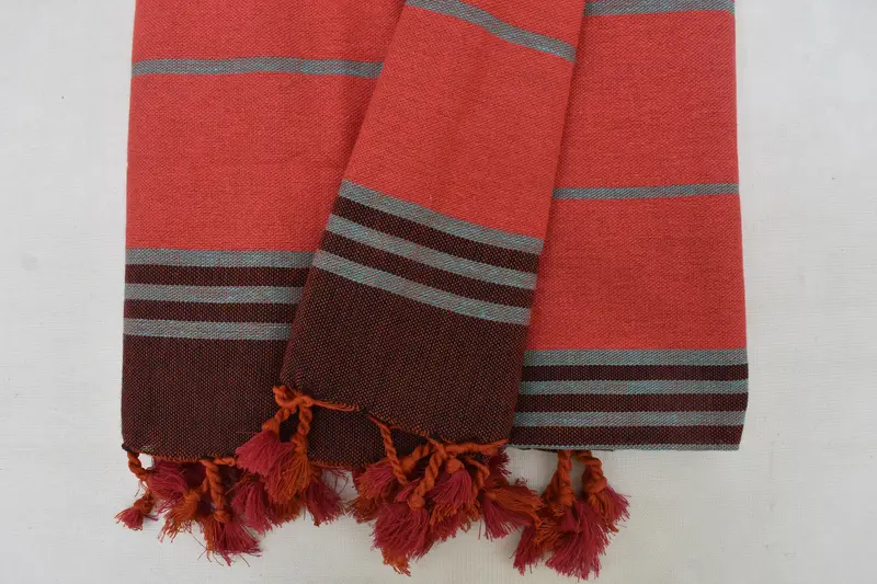 Turkish bath towel, Quick-dry travel peshtemal towel, Sand-free peshtemal towel for the beach, Gifts For Him, Soft towel, Bridesmaid Proposal Gift - 4
