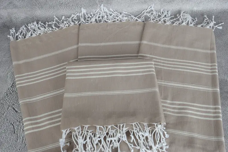 Bridesmaid Favors, 76x40 Cotton Striped Towel, Embroidery Towel, Lightweight towel, Turkish bath towel, Bachelorette Towel, Beach Towel Bulk - 4