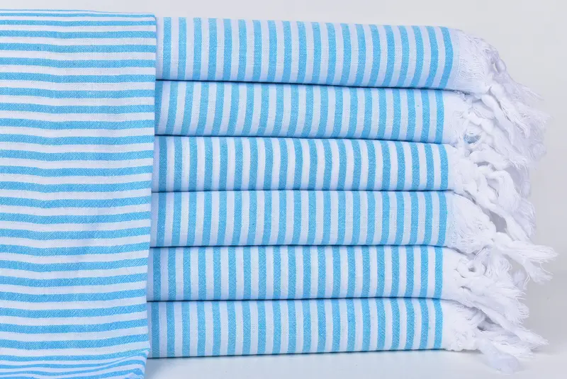 68x36 Cotton Striped Towel, Bachelorette Towel, Hammam towel, Personalized Wedding Gift, Scarf Towel, Valentines Day Gift, Bachelorette Party Gift - 1
