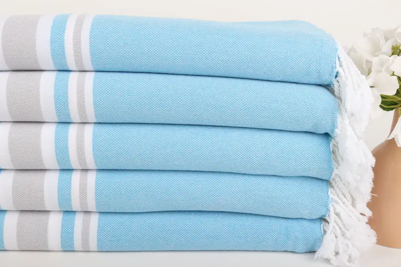 Towel With Name, 70x40 Cotton Striped Towel, Turkish hand towel, Girls Weekend Getaways Gifts, Bath towel, Christmas Favors, Gift For Her - 3