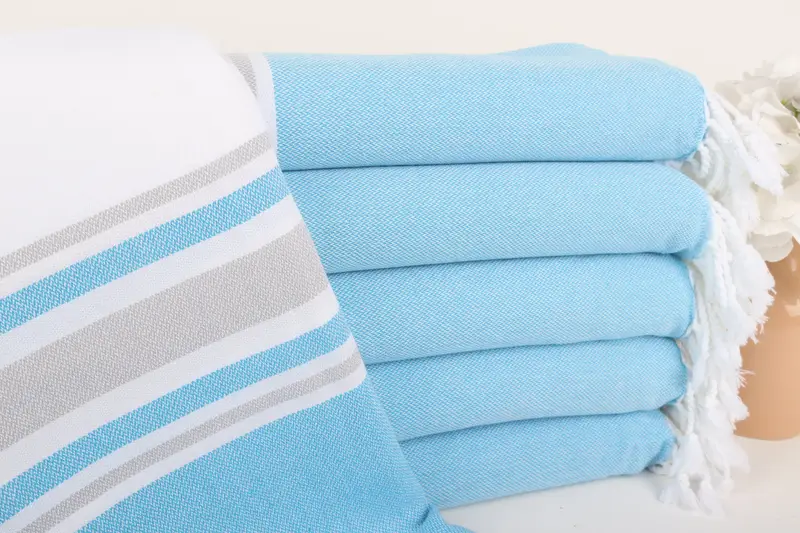 Towel With Name, 70x40 Cotton Striped Towel, Turkish hand towel, Girls Weekend Getaways Gifts, Bath towel, Christmas Favors, Gift For Her - 1