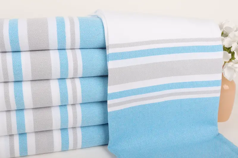 Towel With Name, 70x40 Cotton Striped Towel, Turkish hand towel, Girls Weekend Getaways Gifts, Bath towel, Christmas Favors, Gift For Her - 2