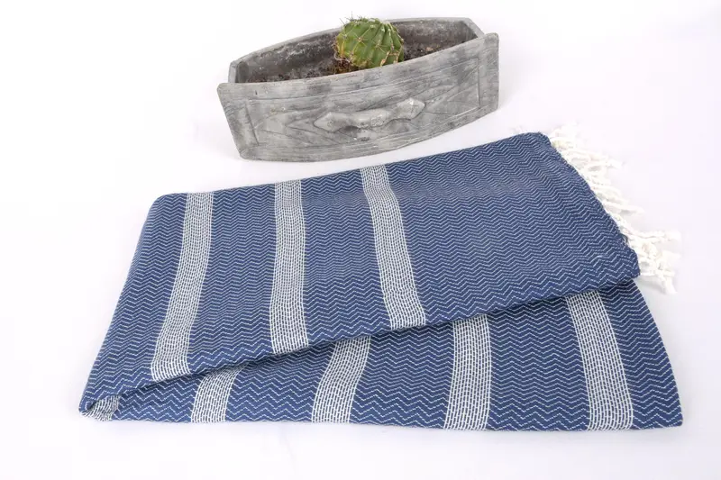 Holiday Towel, Turkish fouta towel for outdoor use, Custom Beach Towel, 70x36 Cotton Striped Towel, Turkish towel, Grandma Gift, Best Beach Towel - 6