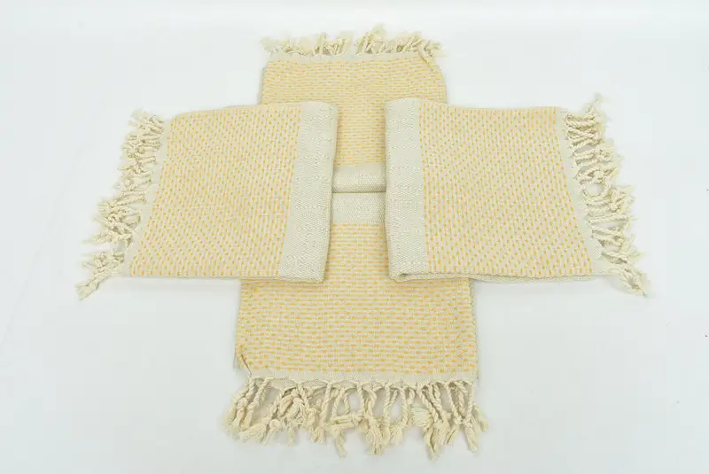 Monogram el havlu, küçük banyo havlu, monogram mutfak havlu, erkek arkadaş hediyesi, düğün duş hediyesi, 40x20 pamuklu polka nokta havlu, özel isim havlu - 6