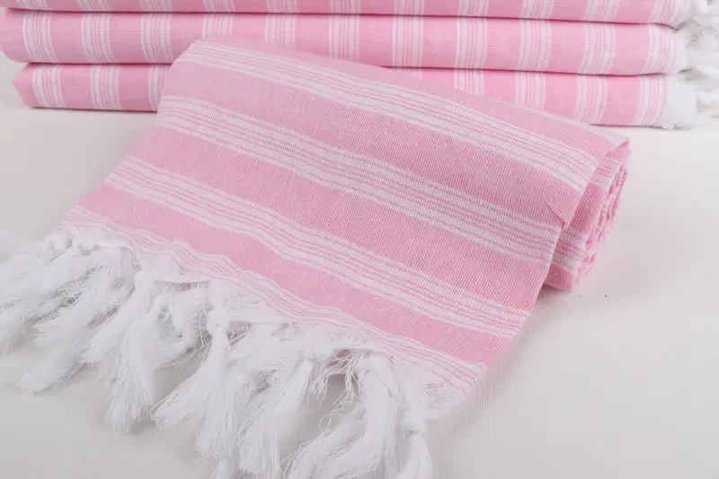 Bathroom Towel, Gifts For Him, Personalized Towel Gift, Quick-dry peshtemal, Handmade Gift, Handwoven Turkish bath towel, 70x40 Cotton Striped Towel - 4