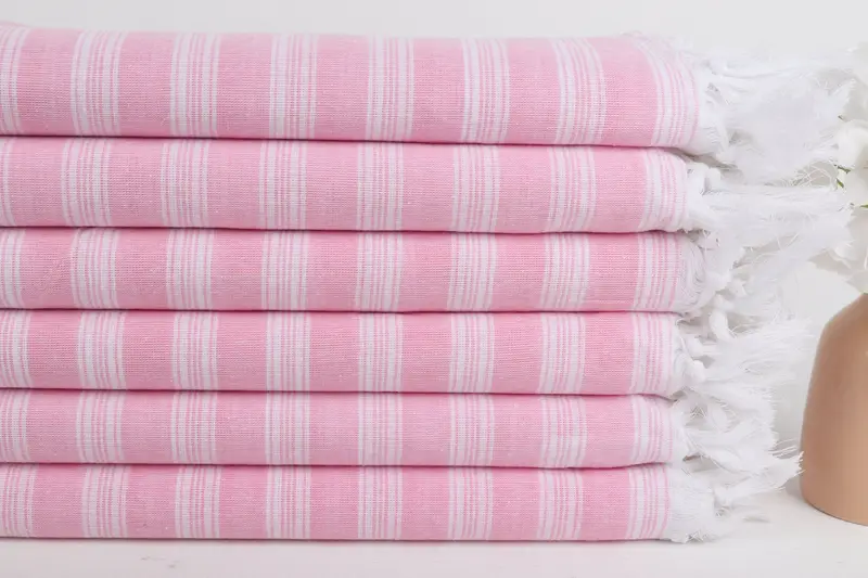 Bathroom Towel, Gifts For Him, Personalized Towel Gift, Quick-dry peshtemal, Handmade Gift, Handwoven Turkish bath towel, 70x40 Cotton Striped Towel - 3