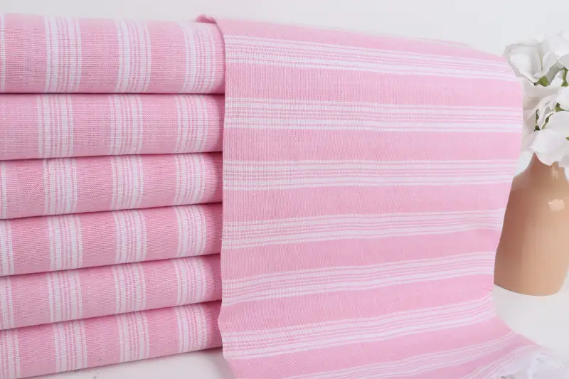 Bathroom Towel, Gifts For Him, Personalized Towel Gift, Quick-dry peshtemal, Handmade Gift, Handwoven Turkish bath towel, 70x40 Cotton Striped Towel - 2
