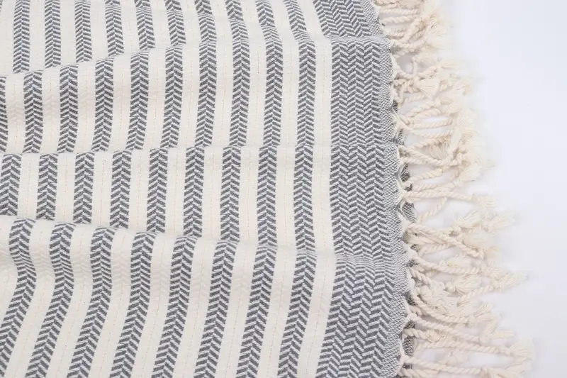 Handmade Gift, Custom Beach Towels, 70x40 Cotton Chevron Towel, Large Turkish Towel, Bachelorette Party Gifts, Valentines Day Gift For Him - 8
