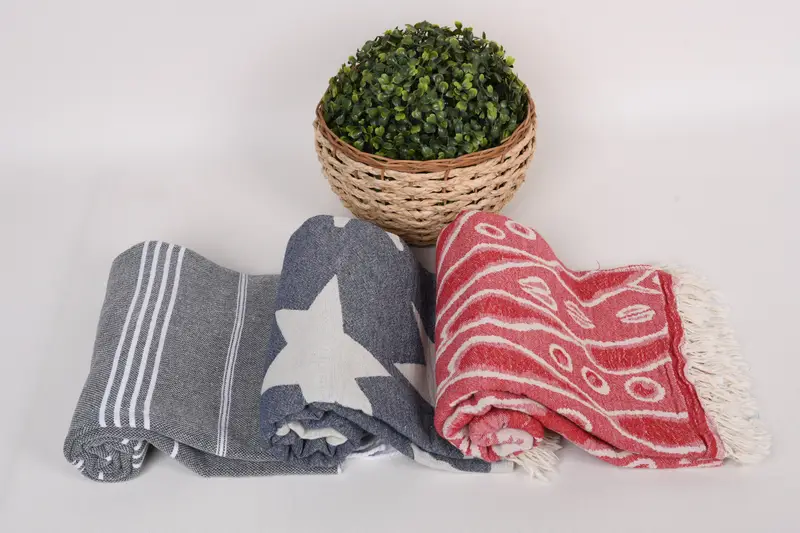 Sand-resistant towel, Housewarming Gift, 70x40 Cotton Set of 8 Towel, Baby Boy Gift, Bachelorette Party Favors, Spa Towel, Luxury Turkish Bath Towel - 8