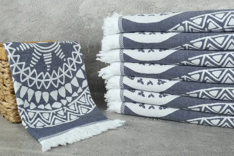 Customized Towels, Personalized Towel, 70x36 Cotton Galaxy Design Towel, Turkish Bath Towel Set, Custom Beach Towel, Spa Towel, Quick-dry towel - 4