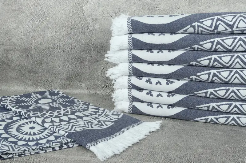 Customized Towels, Personalized Towel, 70x36 Cotton Galaxy Design Towel, Turkish Bath Towel Set, Custom Beach Towel, Spa Towel, Quick-dry towel - 3