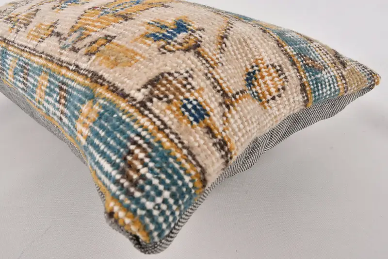 Luxury Pillow, Interior Designer Pillow, 12x24 Beige Cushion Case, Pillow Case, Vintage Kilim Throw Pillow, Tribal Pillow Case, Gift Pillow - 7