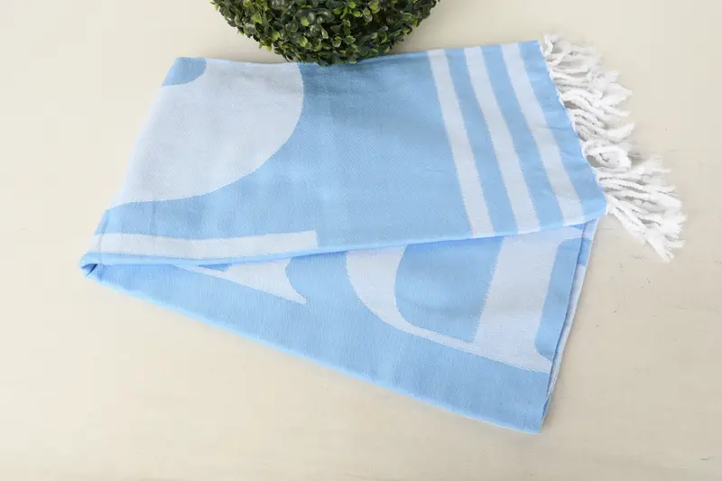 Handmade Gift, Wedding Day Gift For Bride, Gym Towel, Custom Beach Towels, 70x40 Cotton Set of 8 Towel, Hammam towel, Bachelorette Party Decorations - 7