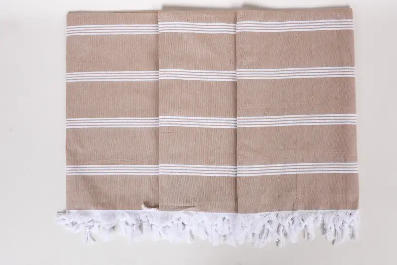 Bridesmaid Gift Towel, Unique Wedding Gift, 70x30 Cotton Striped Towel, Home Gift, Absorbent Turkish towel, Turkish Towel Set, Bachelor Gifts - 7