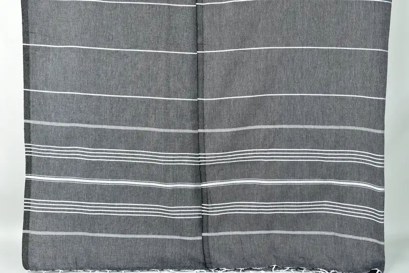 88x60 Cotton Striped Towel, Bachelorette Party Gifts Bridesmaids, Bachelorette Gifts, Housewarming Gift, Wedding Favors, Organic Beach Blanket - 6
