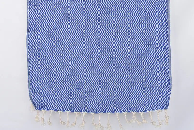 Monogram Hand Towel, Custom Name Towel, Personalized Hand Towel, Best Friend Gift Ideas, Personalized Dish Towel, 36x18 Cotton Zigzag Diamond Towel - 8