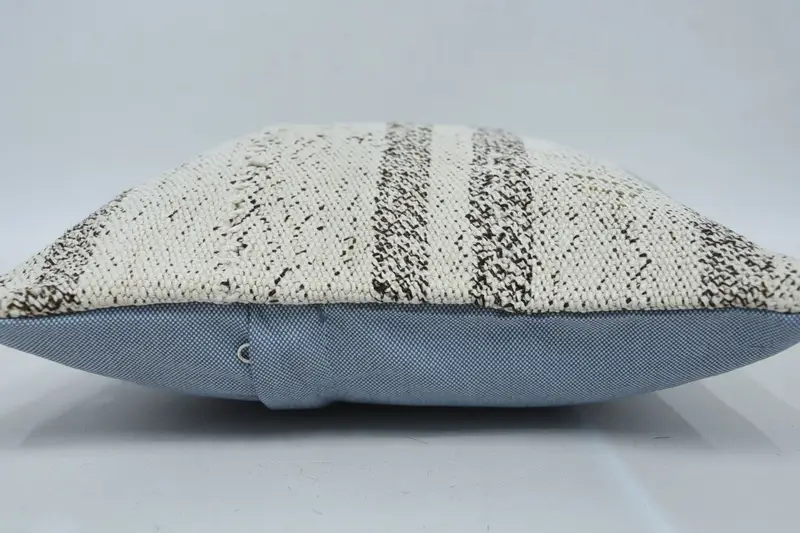 Kilim Pillow, Pillow Sham, Pillow for Sofa, Home Decor Pillow, Neutral Pillow, 12x12 Beige Cushion, Garden Pillow Sham, Bright Pillow Cover - 5