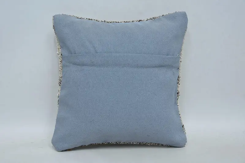 Kilim Pillow, Pillow Sham, Pillow for Sofa, Home Decor Pillow, Neutral Pillow, 12x12 Beige Cushion, Garden Pillow Sham, Bright Pillow Cover - 6