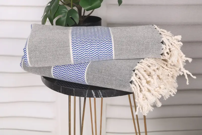 Spa Gift Towel, 70x36 Cotton Striped Towel, Valentines Day Gift For Him, Towel With Name, Home Decor Gifts, Organic towel, Absorbent towel - 3