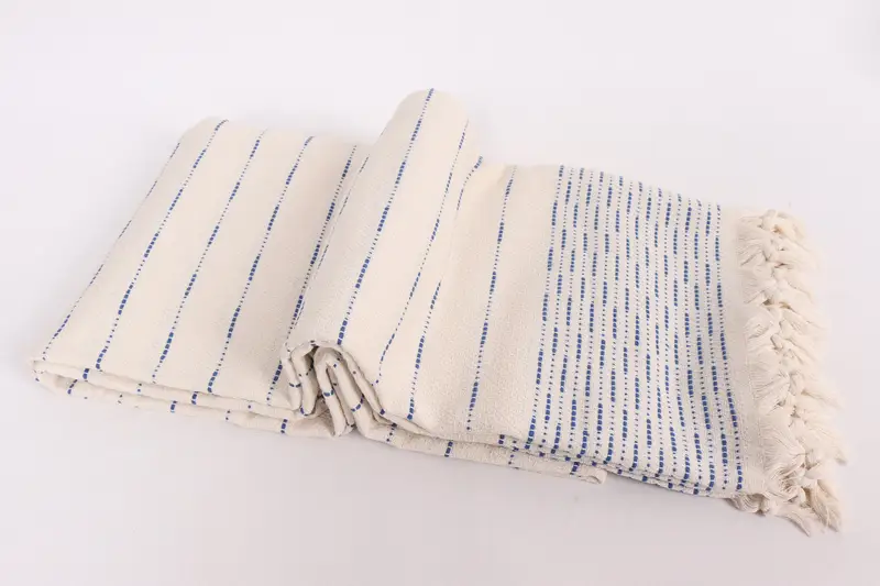 98x92 Baumwoll gestreiftes Designtuch, bestes Hochzeitsgeschenk, benutzerdefinierte Decke, Geschenk des Hochzeitstages, Bettbedeckung, gewebte Wurfdecke, Brautjungferngeschenk - 6