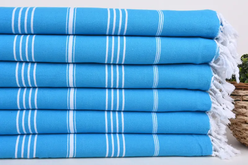 Wedding Favors, Peshtemal Towel, Wedding Shower Gift, 70x40 Cotton Striped Towel, Organic Cotton Towel, Absorbent Turkish towel, Lightweight towel - 2