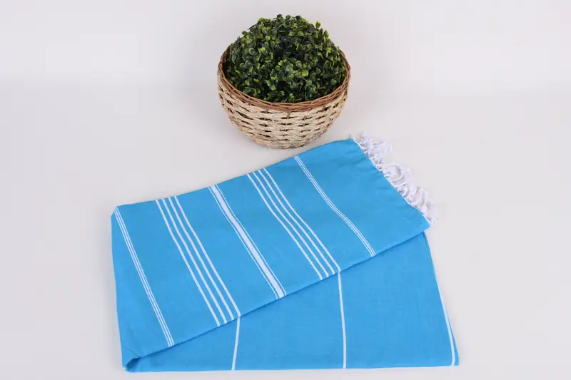Wedding Favors, Peshtemal Towel, Wedding Shower Gift, 70x40 Cotton Striped Towel, Organic Cotton Towel, Absorbent Turkish towel, Lightweight towel - 4