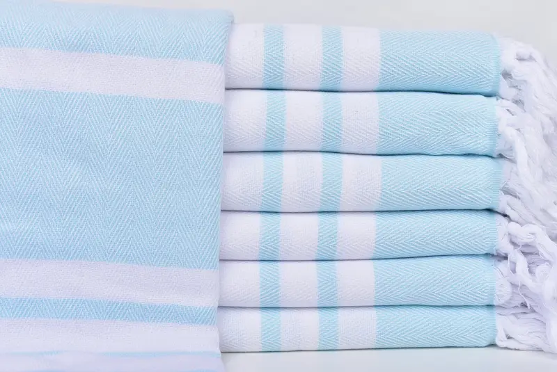 Organic Beach Towel, Peshtemal Towel, Guest Towel, Best Friend Christmas Gift, 68x36 Cotton Chevron Towel, Turkish hand towel, Large Turkish Towel - 1