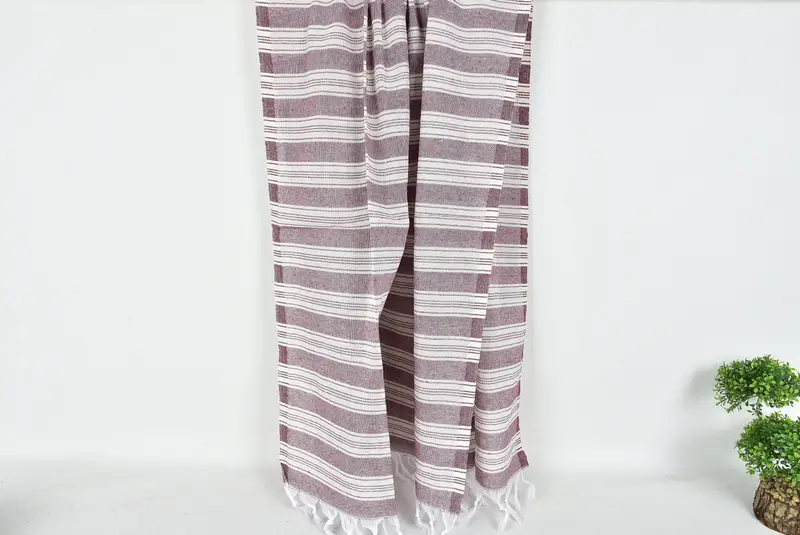 70x40 Cotton Striped Towel, Travel towel, Handmade Gift, Bachelorette Party Decorations, Custom Name Towel, Bridal Shower Gift, Custom Towel Beach - 8