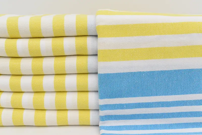 Bridal Shower Gift, Bridesmaid Gifts Personalized, 68x36 Cotton Striped Towel, Personalized Gift, Gift For The Home Decor, Wedding Gifts Towel - 1