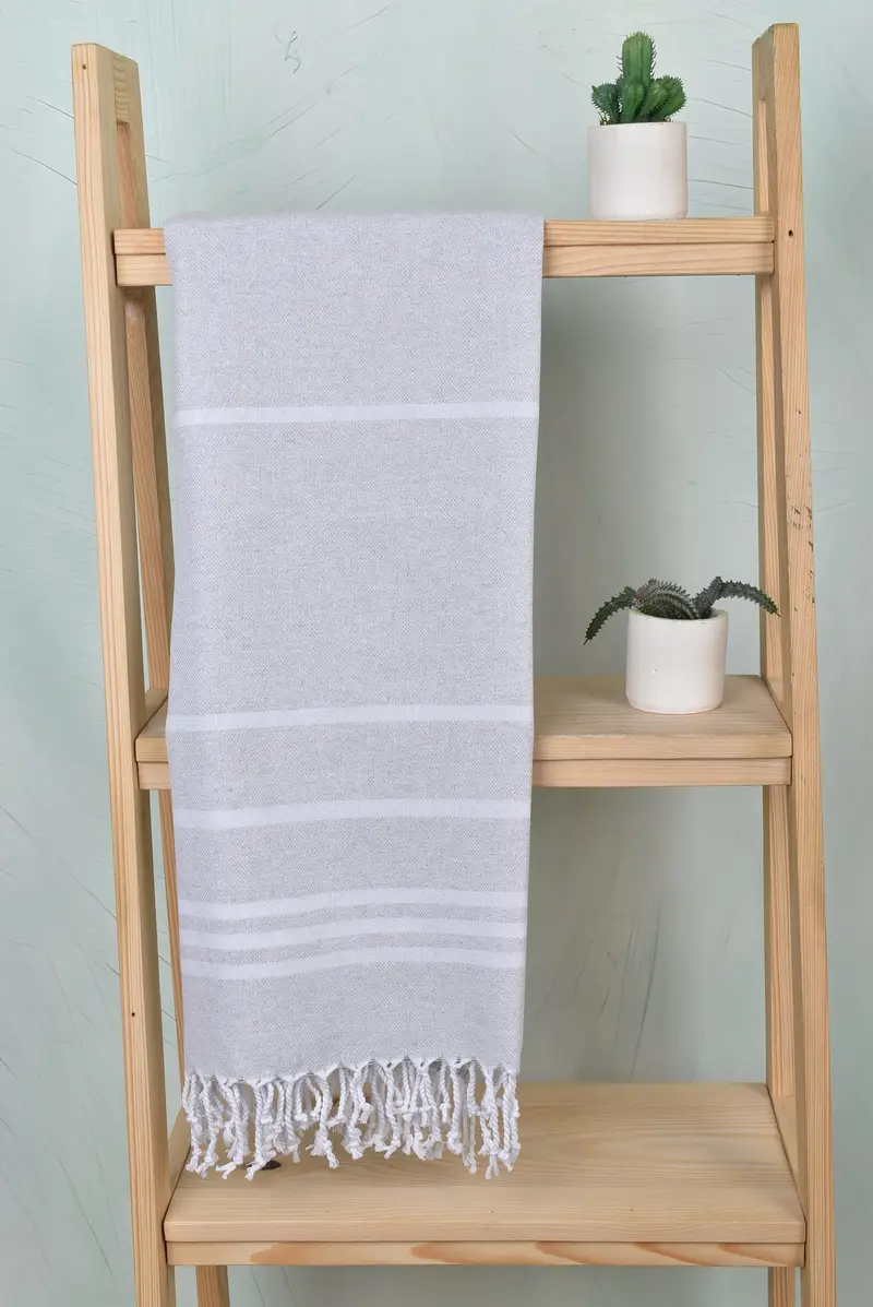 Custom Wedding Gifts, 70x40 Cotton Striped Towel, Gift For Best Friend, Summer Gift, Quick-dry towel, Monogrammed Turkish Towel, Best Wedding Gift - 8