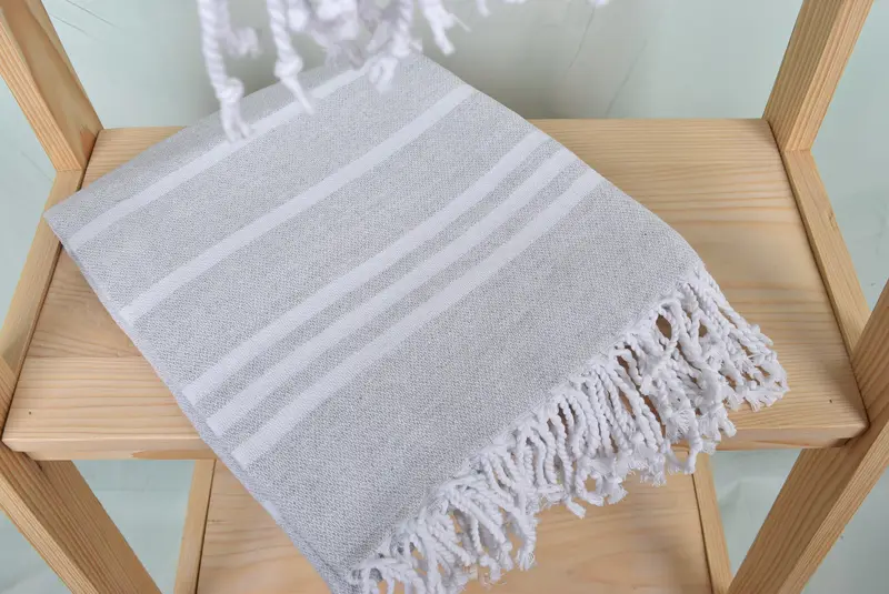 Custom Wedding Gifts, 70x40 Cotton Striped Towel, Gift For Best Friend, Summer Gift, Quick-dry towel, Monogrammed Turkish Towel, Best Wedding Gift - 5