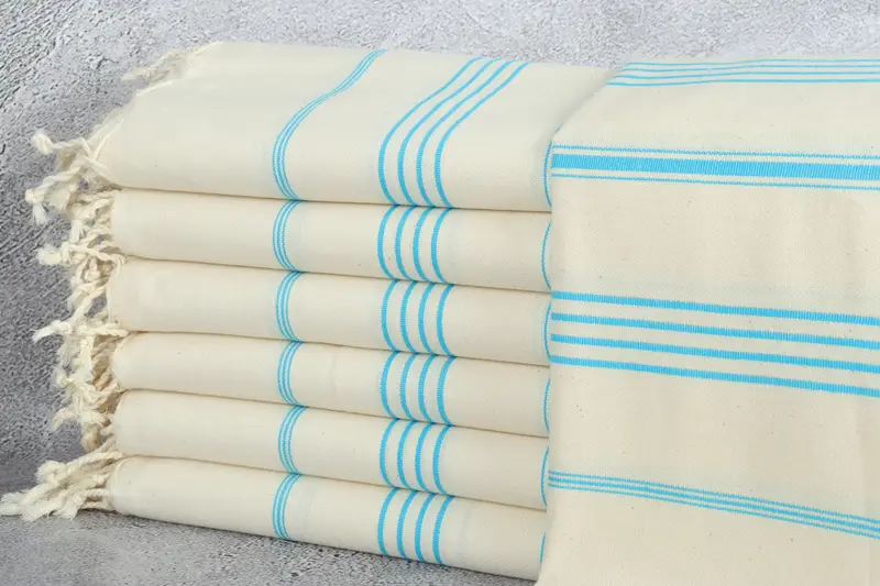 Handmade Gift, Spa Towel, Personalized Beach Towel, Lightweight Turkish towel, 70x40 Linen Striped Towel, Bachelor Bachelorette Party Favors - 1