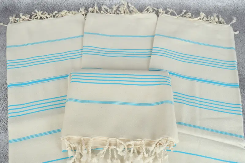 Handmade Gift, Spa Towel, Personalized Beach Towel, Lightweight Turkish towel, 70x40 Linen Striped Towel, Bachelor Bachelorette Party Favors - 4