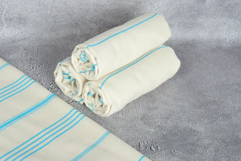 Handmade Gift, Spa Towel, Personalized Beach Towel, Lightweight Turkish towel, 70x40 Linen Striped Towel, Bachelor Bachelorette Party Favors - 8