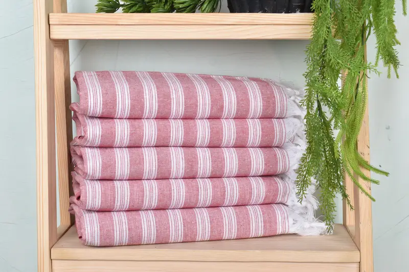 Bridesmaid Gifts, 70x40 Cotton Striped Towel, Custom Wedding Gift, Spooky Bachelorette Party Favors, Wedding Gift Ideas, Personalized Beach Towel - 1
