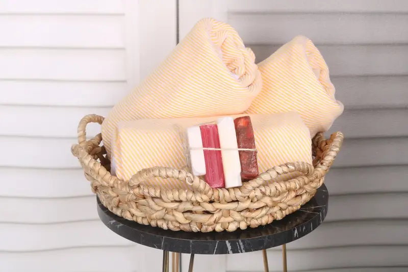 70x40 Cotton Chevron Towel, Lightweight Turkish towel, Turkish Bath Towel Set, Bridesmaid Gifts, Yoga Towel, Bridesmaid Gift Towel, Birthday Gift - 4