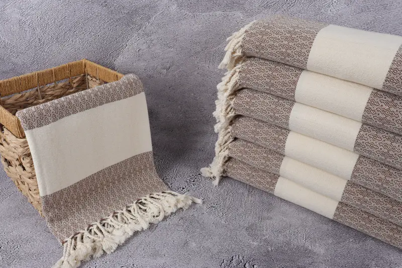 Soft towel, Large Turkish Towel, 68x36 Cotton Diamond Towel, Handmade Gift, Personalized Beach Towel, Bachelorette Favors Beach, Housewarming Gift - 3