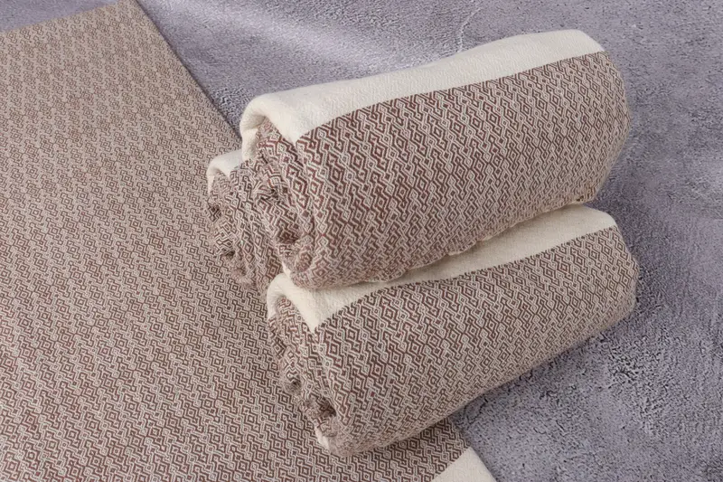 Soft towel, Large Turkish Towel, 68x36 Cotton Diamond Towel, Handmade Gift, Personalized Beach Towel, Bachelorette Favors Beach, Housewarming Gift - 7