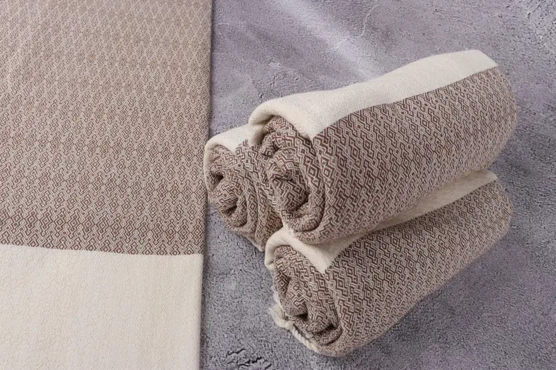 Soft towel, Large Turkish Towel, 68x36 Cotton Diamond Towel, Handmade Gift, Personalized Beach Towel, Bachelorette Favors Beach, Housewarming Gift - 8