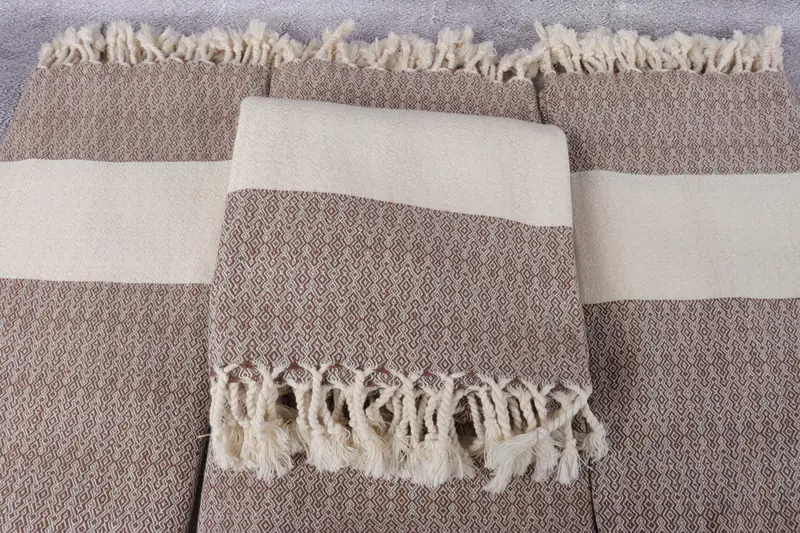 Soft towel, Large Turkish Towel, 68x36 Cotton Diamond Towel, Handmade Gift, Personalized Beach Towel, Bachelorette Favors Beach, Housewarming Gift - 4